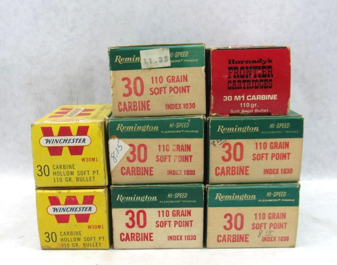 (8) Vintage Boxes, (103) Cartridges & (227) Brass - 2