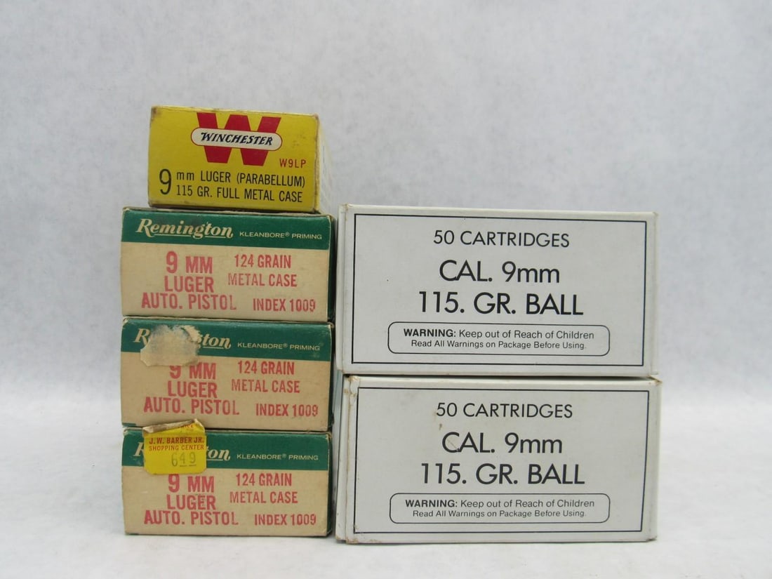 (200+/-) 9mm/ 9mm Luger Brass - 2