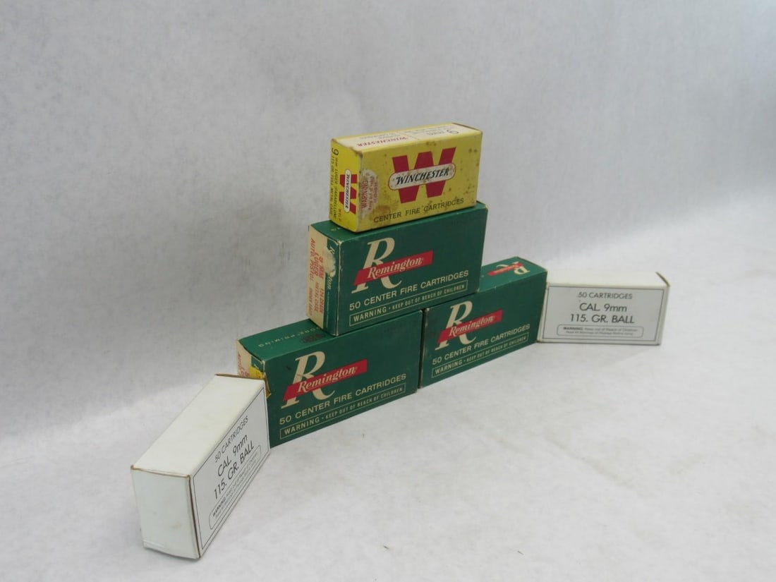 (200+/-) 9mm/ 9mm Luger Brass - 3