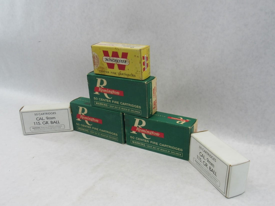 (200+/-) 9mm/ 9mm Luger Brass - 4