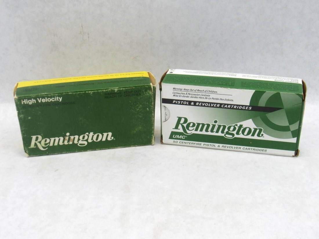 (2) Remington 9mm Luger Cartridges: 100rds 