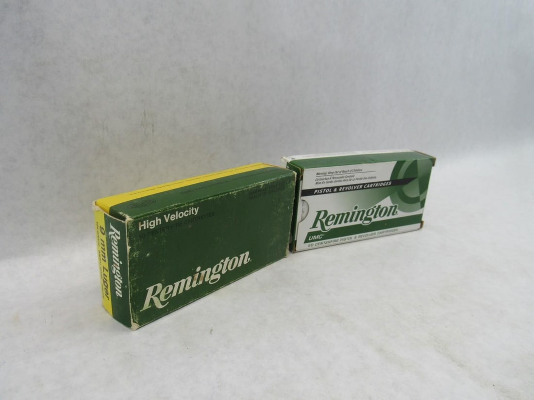 (2) Remington 9mm Luger Cartridges - 4