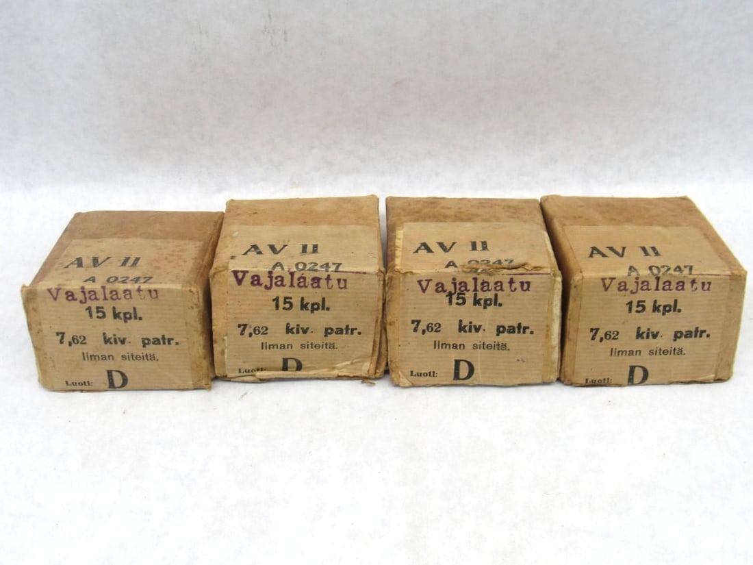 (57) Finnish 7.62 Cartridges: (57) Finnish 7.62 Cartridges 