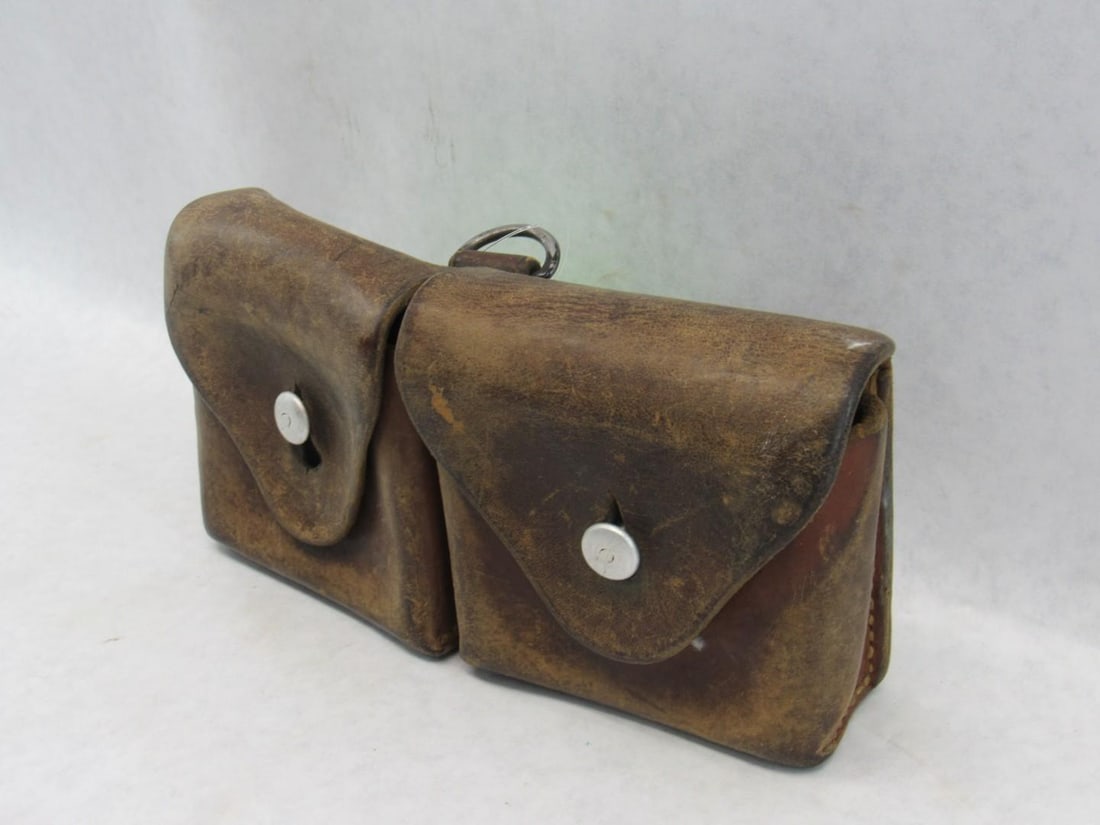 Vintage Swiss Army Ammo Pouch - 4