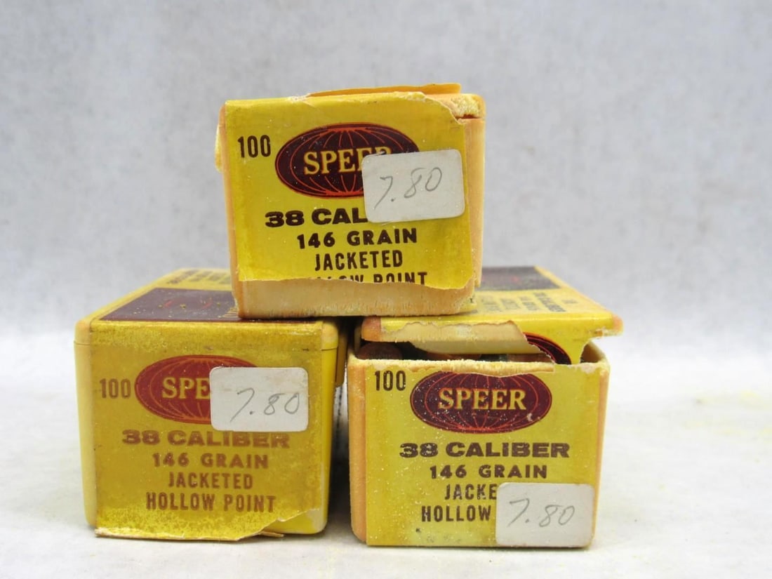 (300) Speer 38 Caliber Bullets - 2
