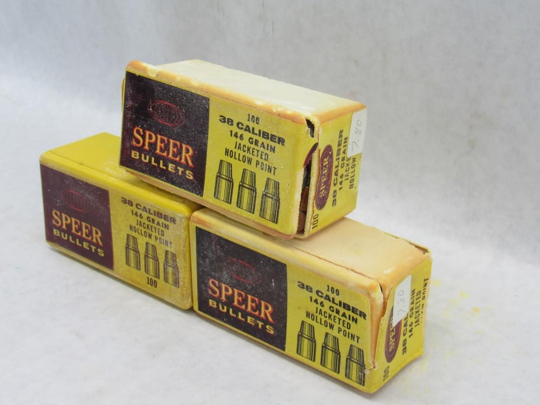 (300) Speer 38 Caliber Bullets - 4