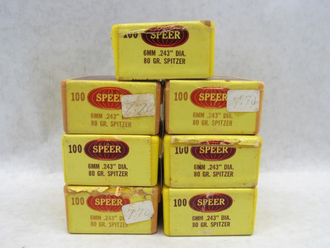 (700+/-) Speer 6mm Bullets - 2