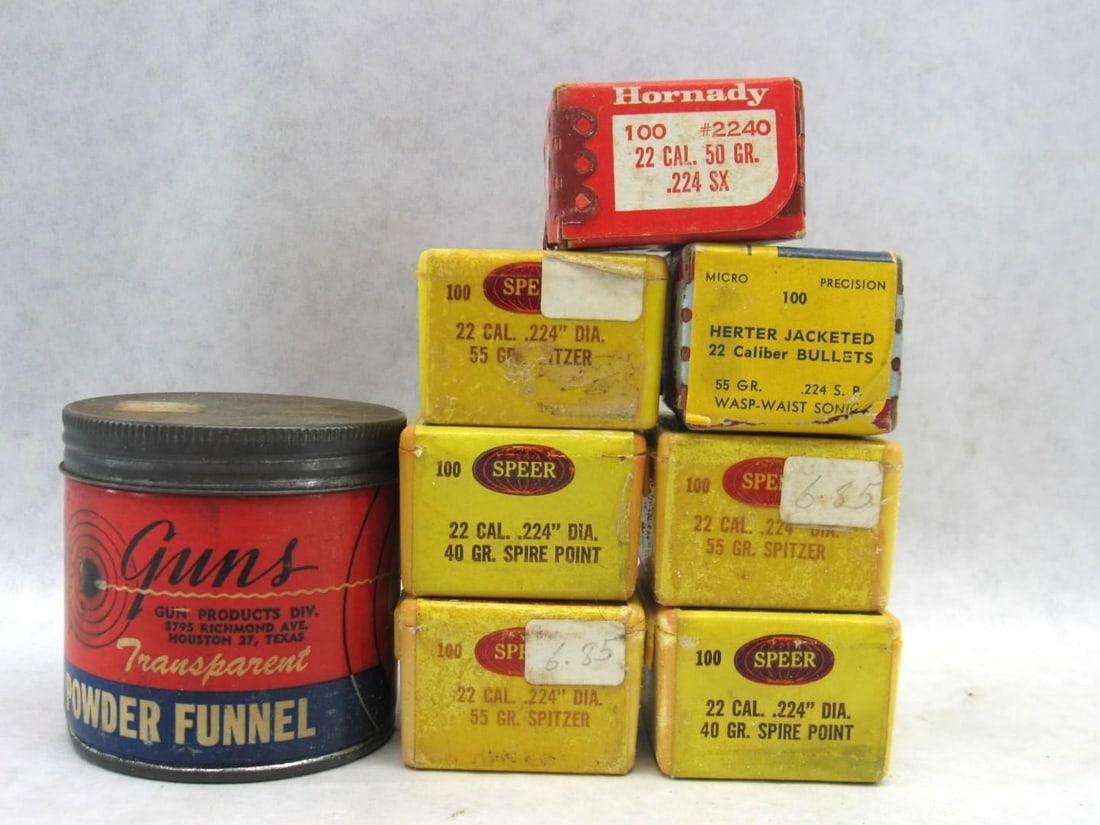 (800+/-) Asst. .22 Bullets - 2