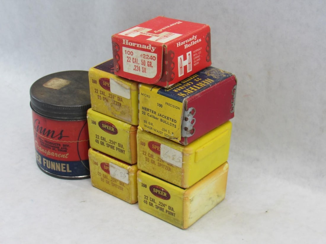 (800+/-) Asst. .22 Bullets - 4