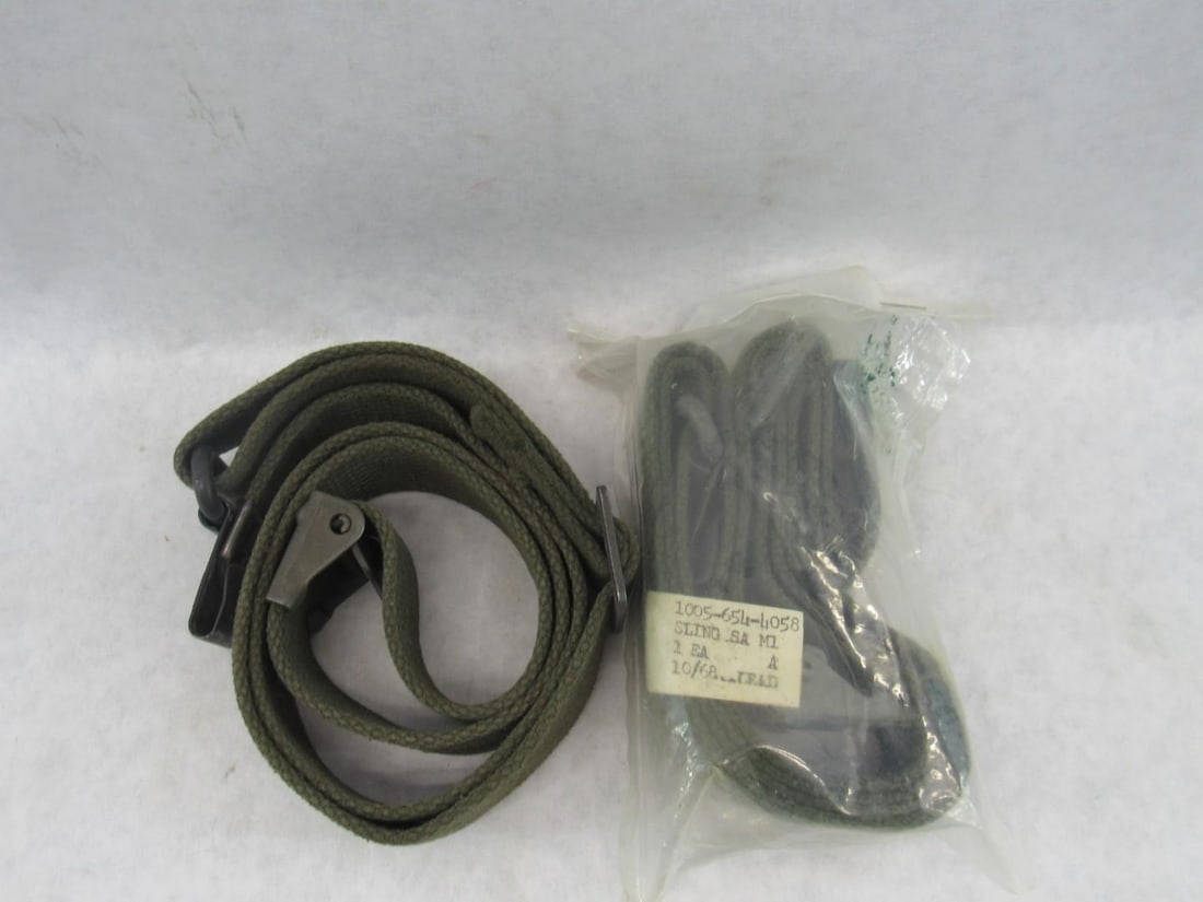 (2) Vintage M1A Rifle Slings - 4