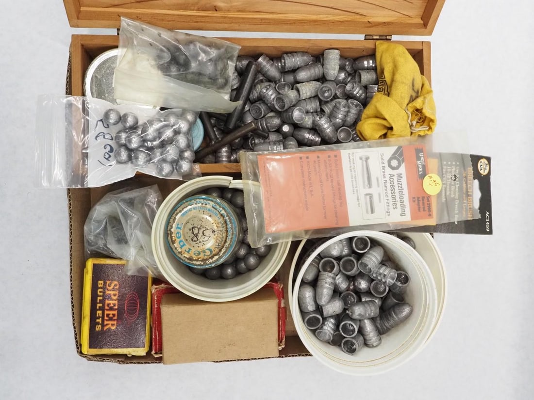 31.5lbs .58 Caliber Muzzleloader Bullets - 2