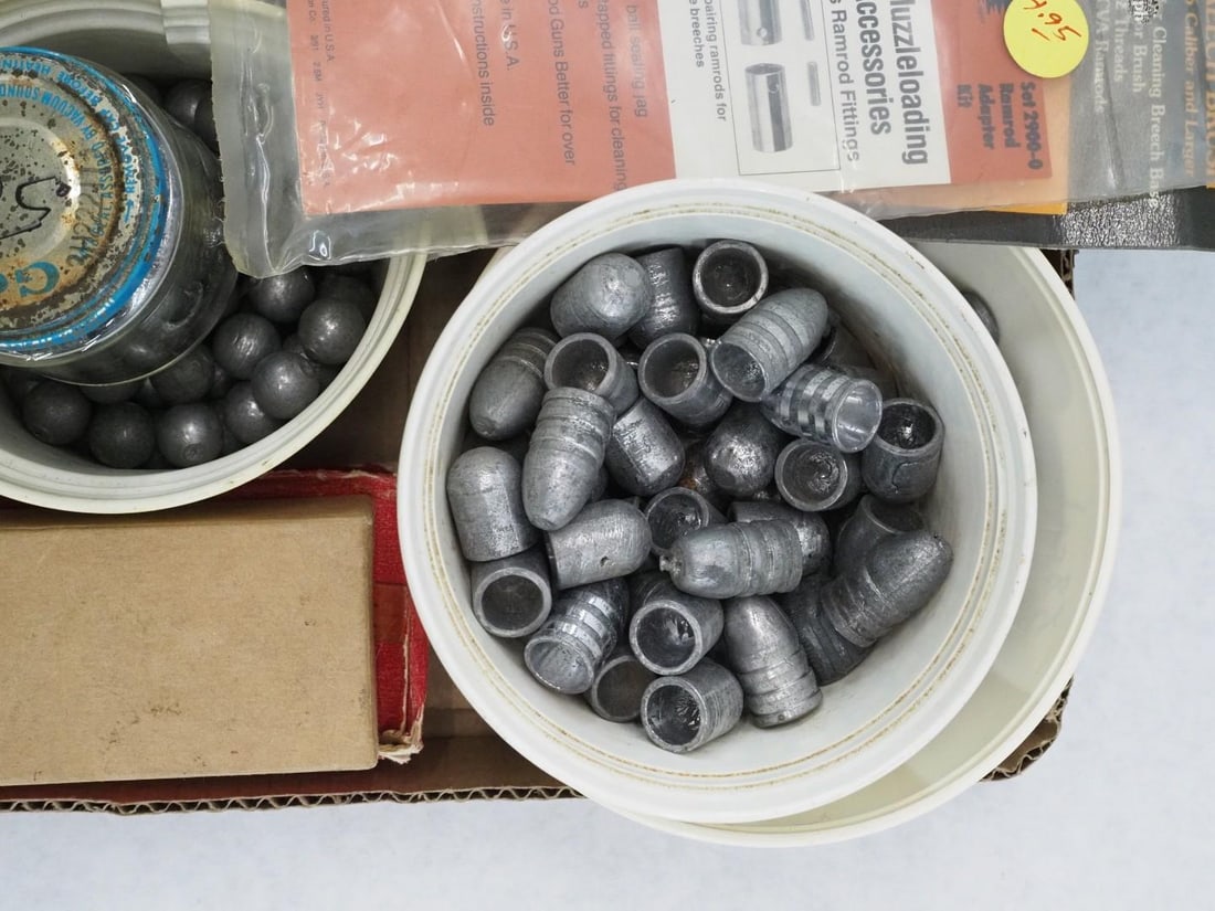 31.5lbs .58 Caliber Muzzleloader Bullets - 6