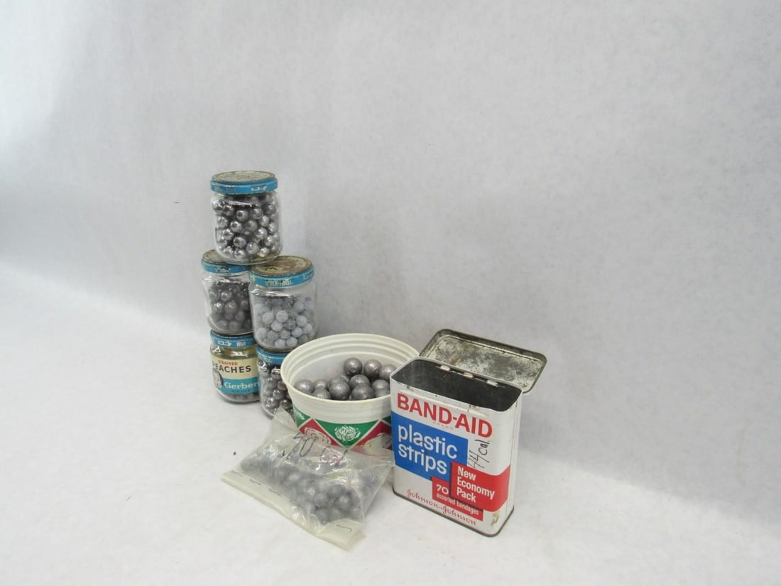 14.5lbs Misc. Round Ball Muzzleloader Bullets - 4