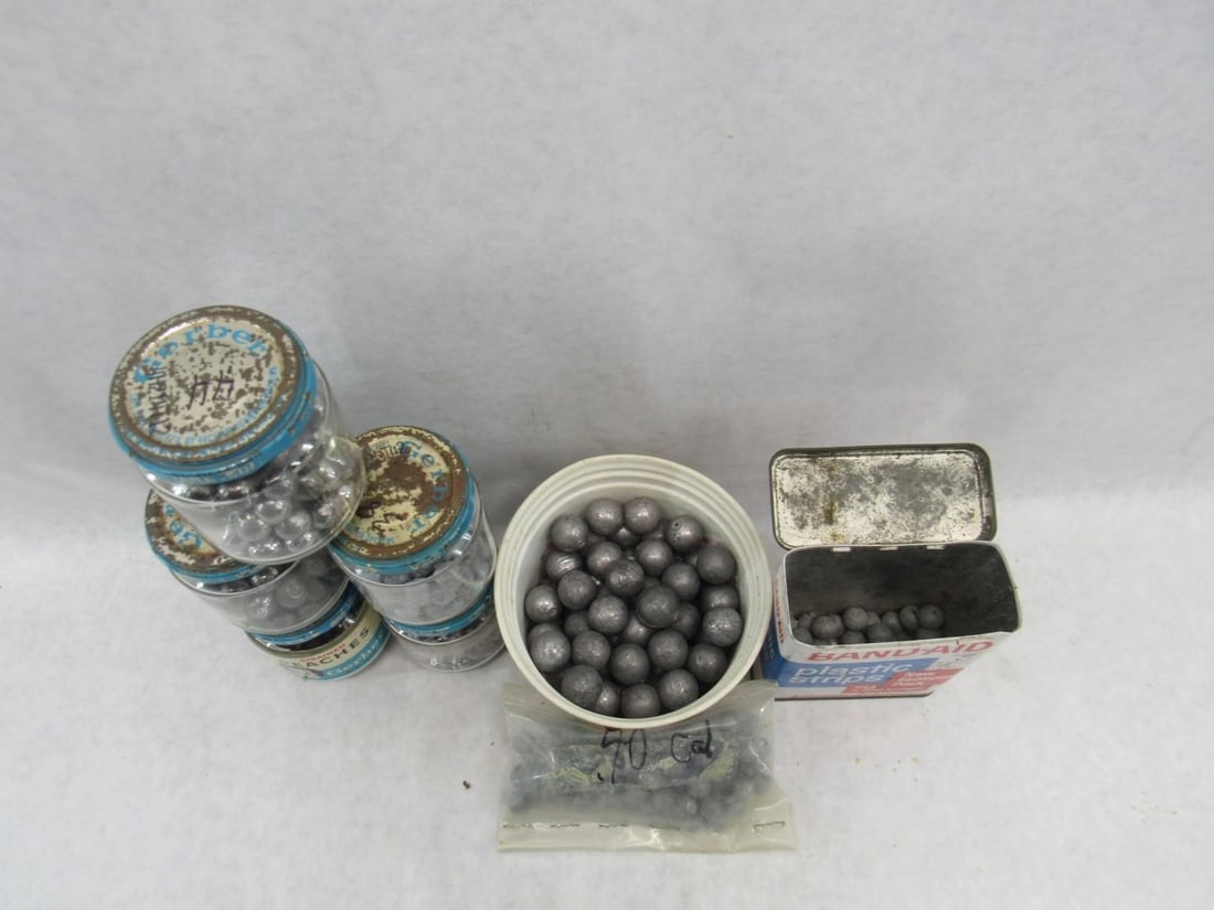 14.5lbs Misc. Round Ball Muzzleloader Bullets - 5