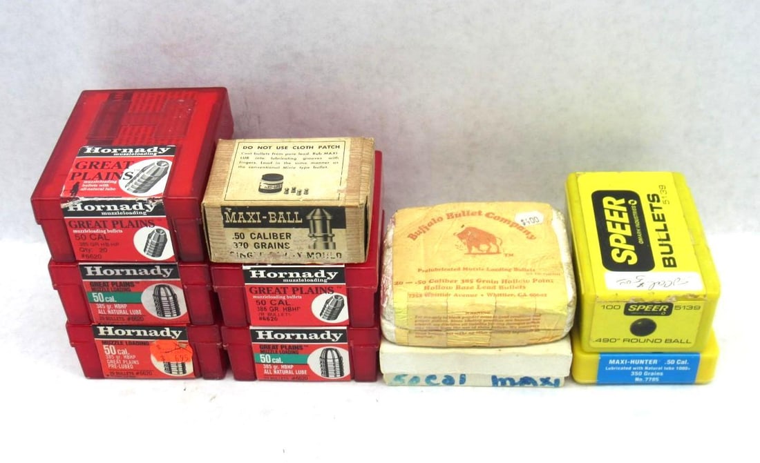 11.5lbs .50 Caliber Muzzleloader Bullets - 2