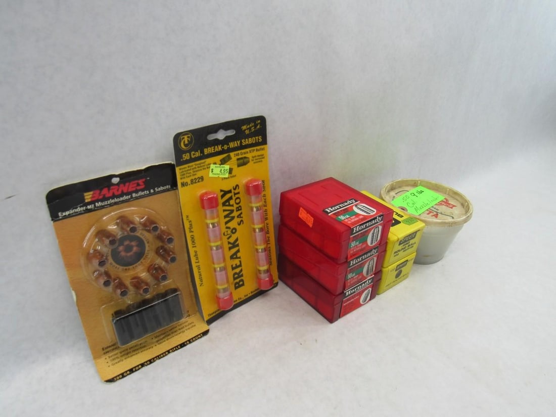 9lbs .50 Caliber Muzzleloader Bullets - 3