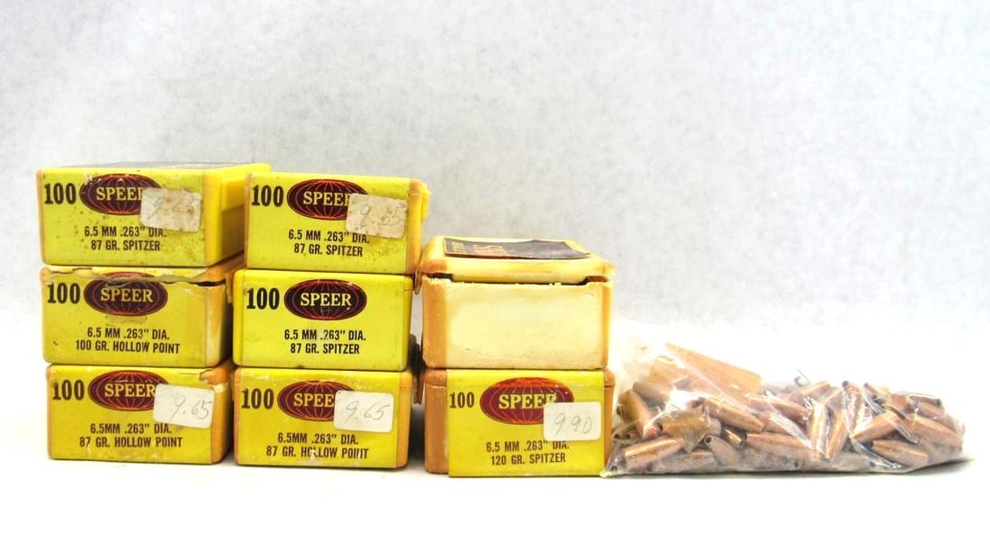 12.5lbs 6.5mm Bullets: 12.5lbs 6.5mm Bullets 