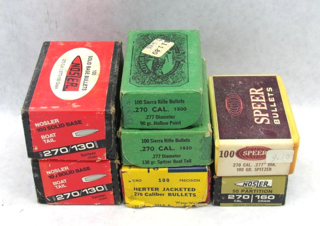 9lbs .270 Caliber Bullets: 9lbs .270 Caliber Bullets 