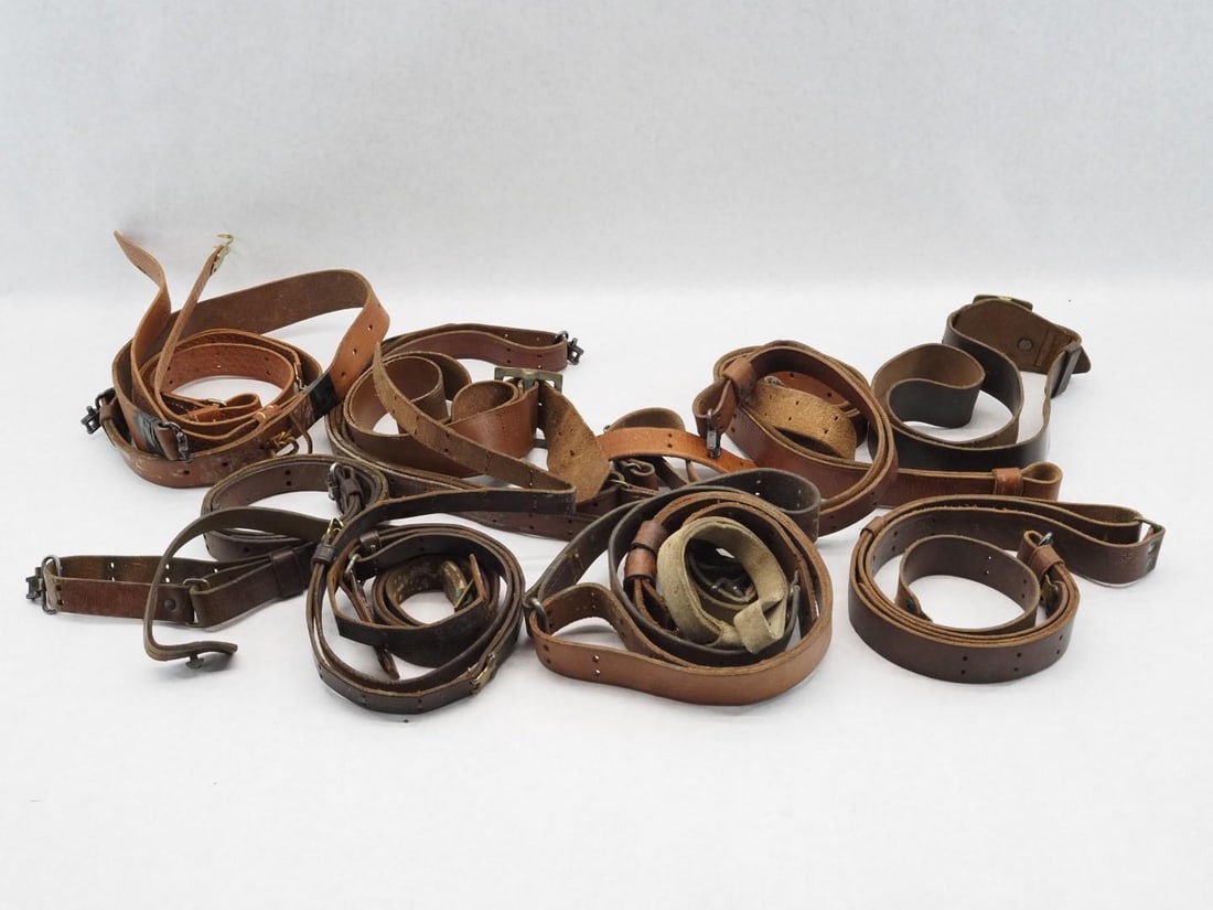 (12+) Leather Rifle Slings & Belts: (12+) Leather Rifle Slings & Belts 