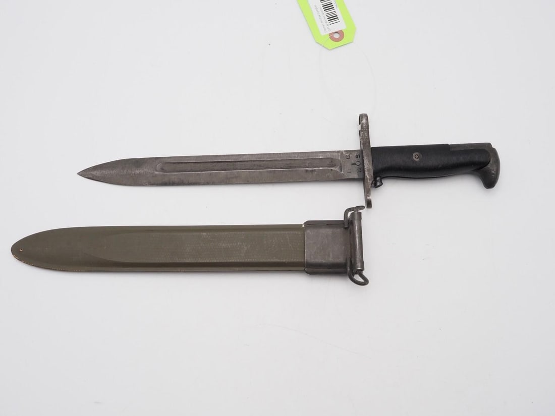 U.C. U.O.S. Knife w/ USN Mark 1 Sheath - 4