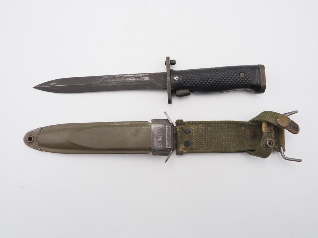 US M5A1 Knife w/ U.S. M8 1 Sheath - 2