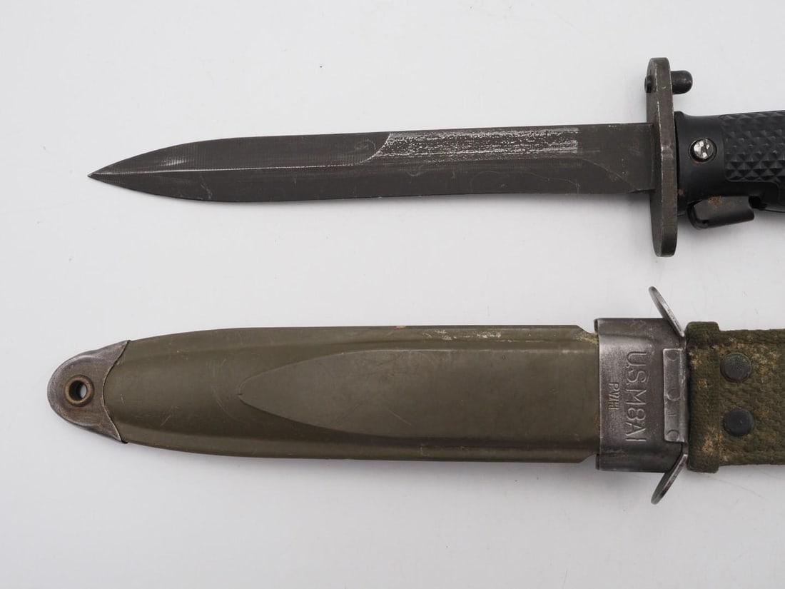 US M5A1 Knife w/ U.S. M8 1 Sheath - 3