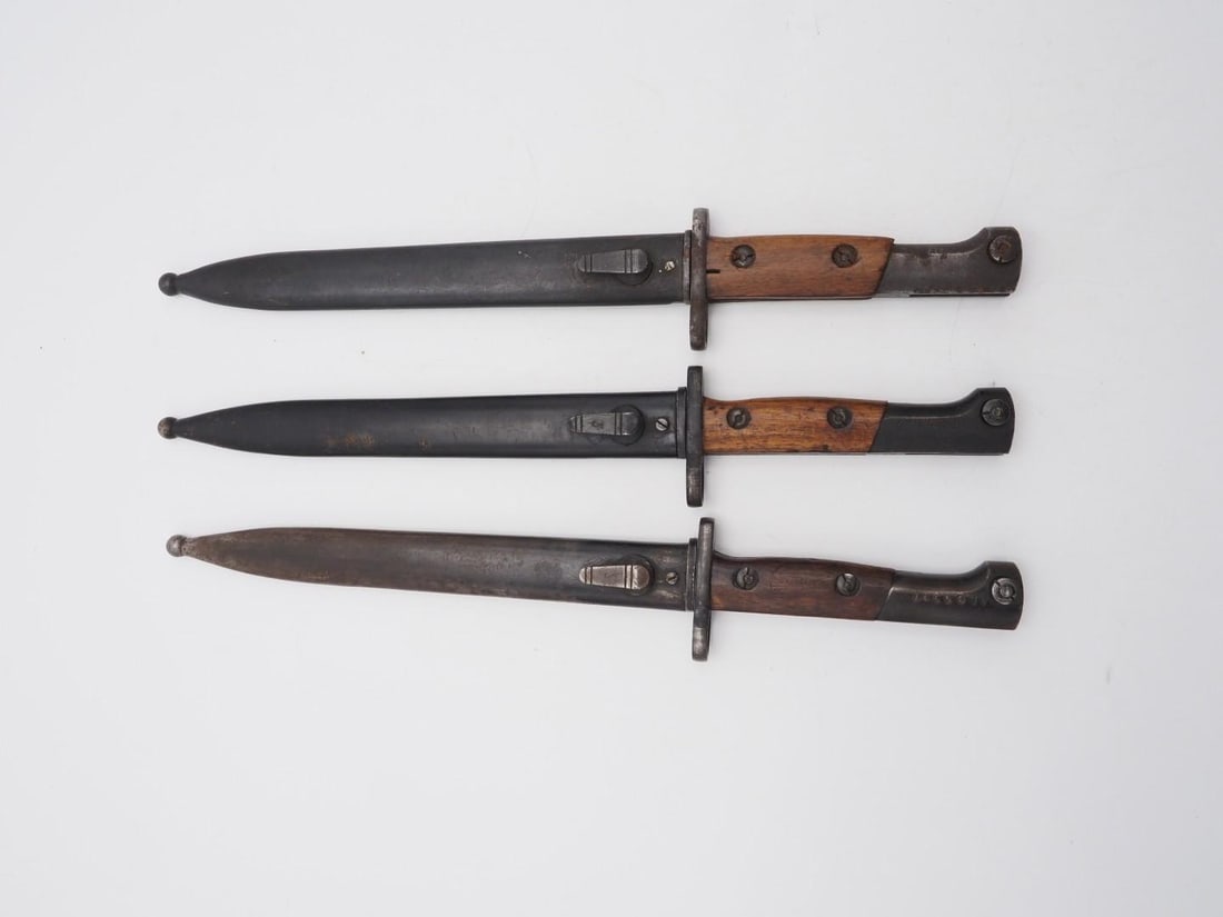 (3) S.A. 30 Bayonets w/ Sheath - 5