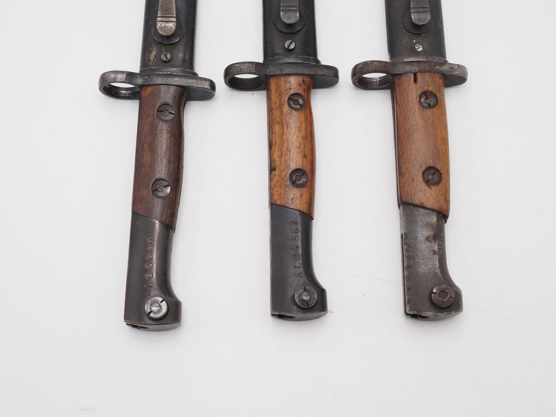 (3) S.A. 30 Bayonets w/ Sheath - 6