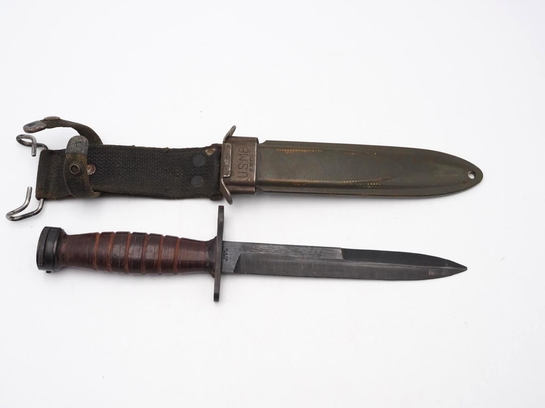 Kiffs Japanese Bayonet w/ U.S. M8 Sheath (1 of 5)