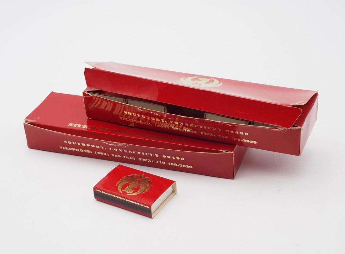 (20) Packs of Sturm Ruger Collectible Matches: no shipping available 