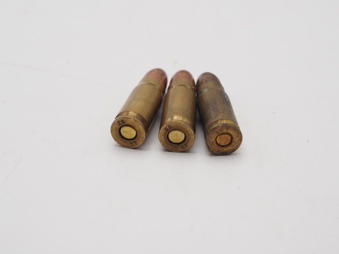 (156) .30 Mauser Cartridges on Stripper Clips - 7