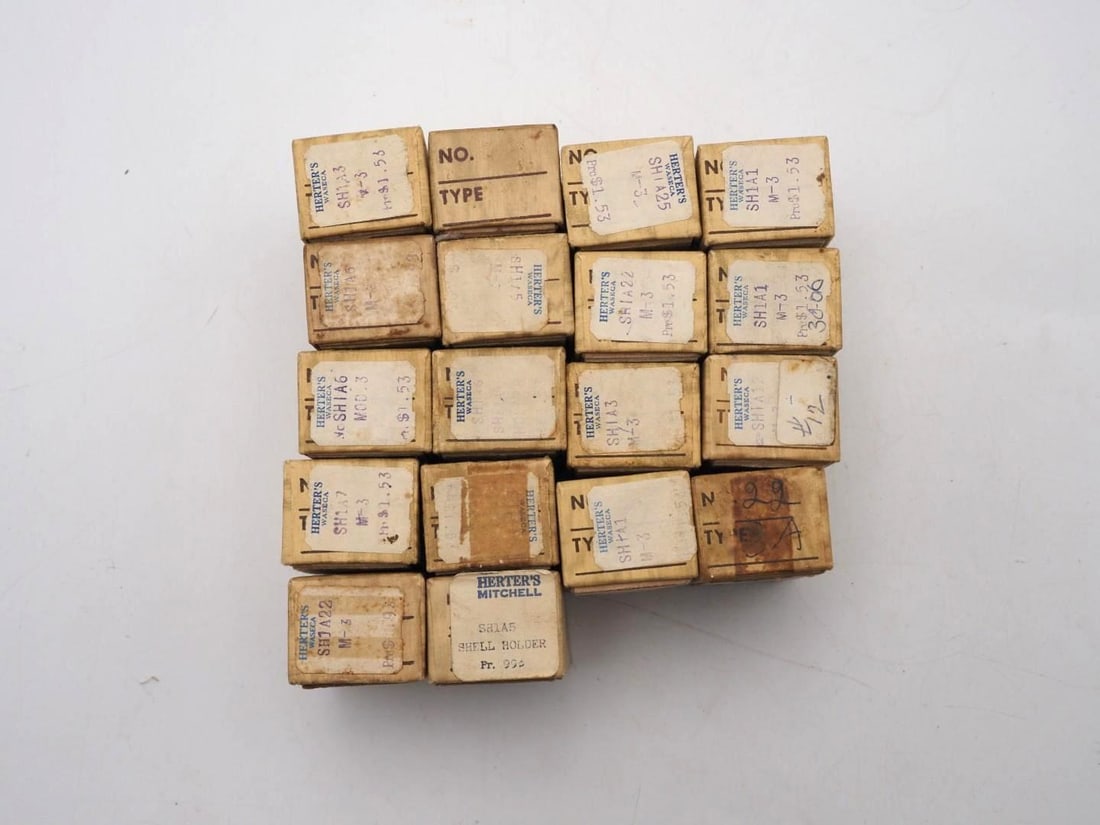 (23) Herter's Inc Shell Holders - 6