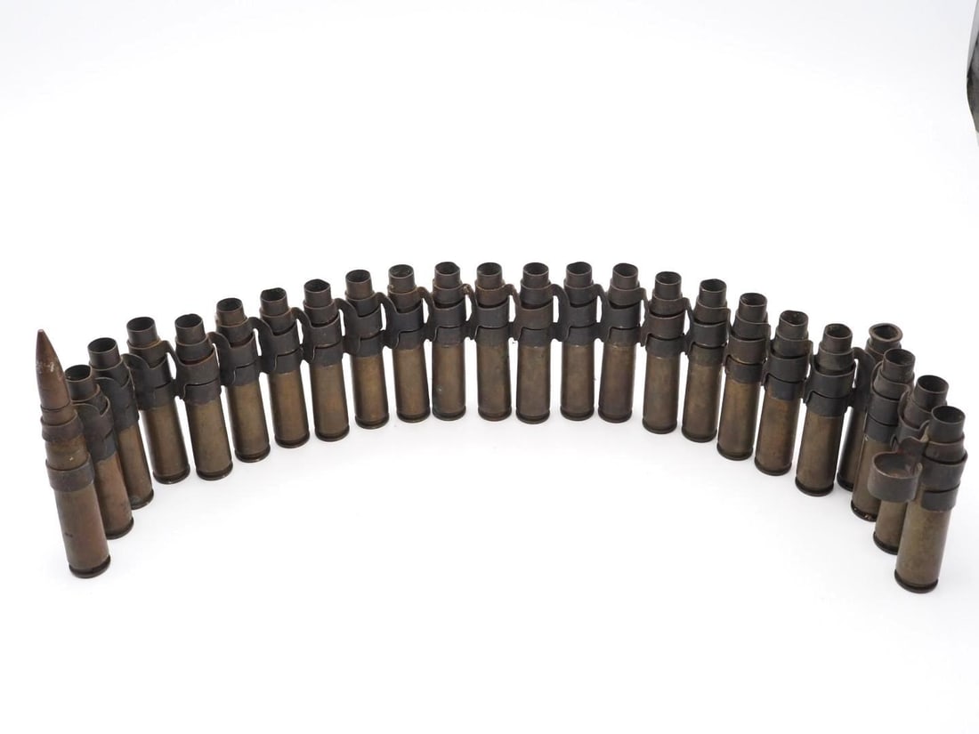 (24) 50 Cal Belted Brass - 2