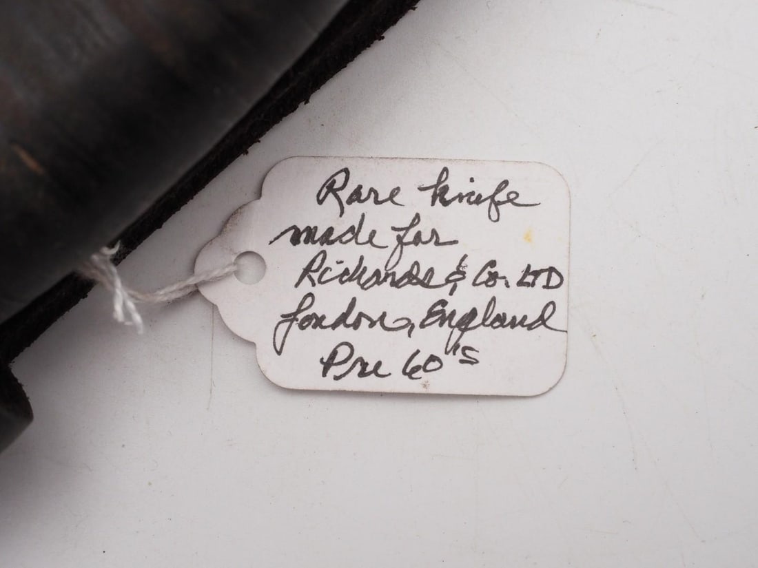 Vintage Johnson Western Works Fixed Blade Knife - 10