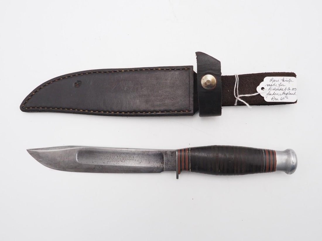 Vintage Johnson Western Works Fixed Blade Knife (1 of 10)