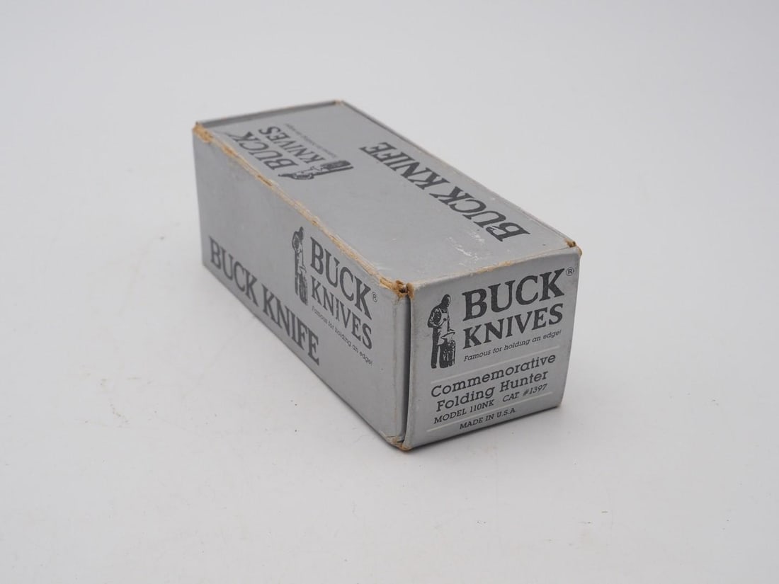 Vintage Buck 110X Folding Knife - 10