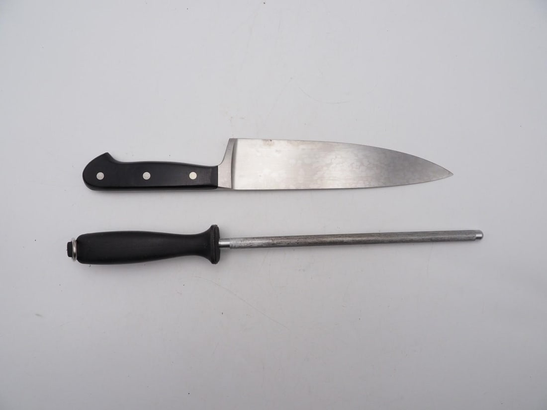 Wusthof Classic Chef's Knife & Wusthof Steel - 3
