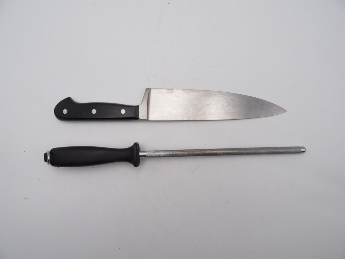 Wusthof Classic Chef's Knife & Wusthof Steel - 4