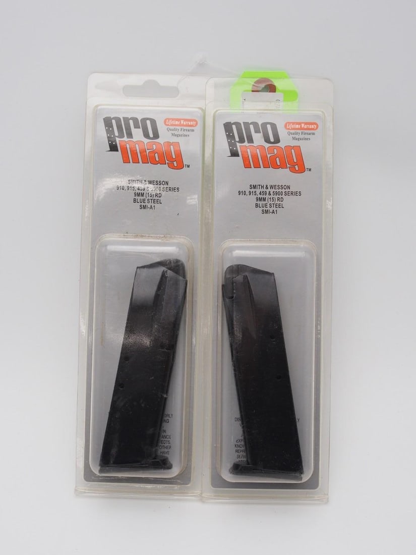 (2) ProMag Smith & Wesson Pistol Magazines - 2