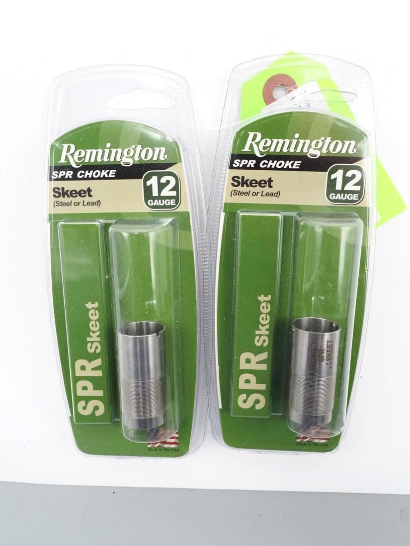 (2) Remington SPR Skeet Chokes: (2) Remington SPR Skeet Chokes 