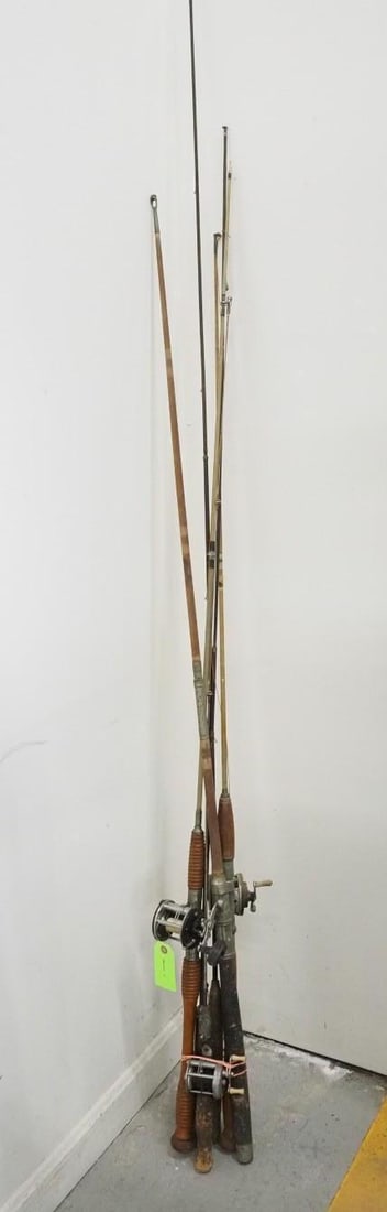 (6) Vintage Fishing Rods - 2