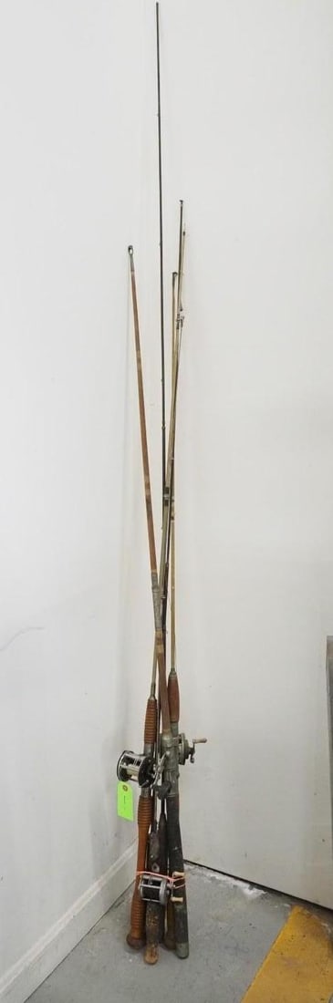 (6) Vintage Fishing Rods - 3