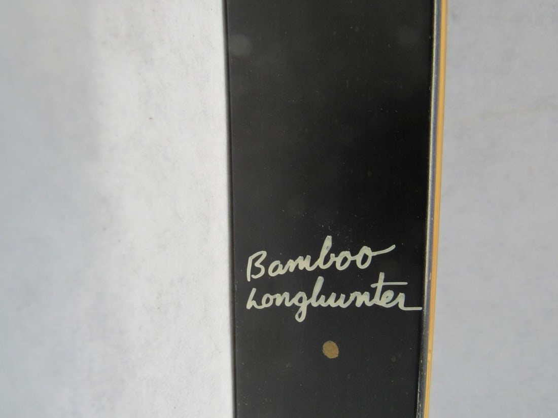 Vintage Dan Quillian's Archery Traditions Long Bow w/Arrows - 7