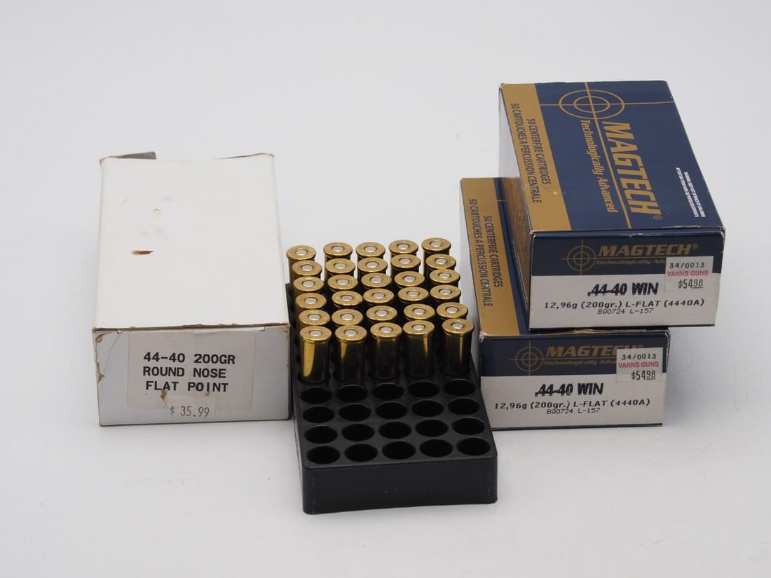 (127) .44-40 Cartridges - 2