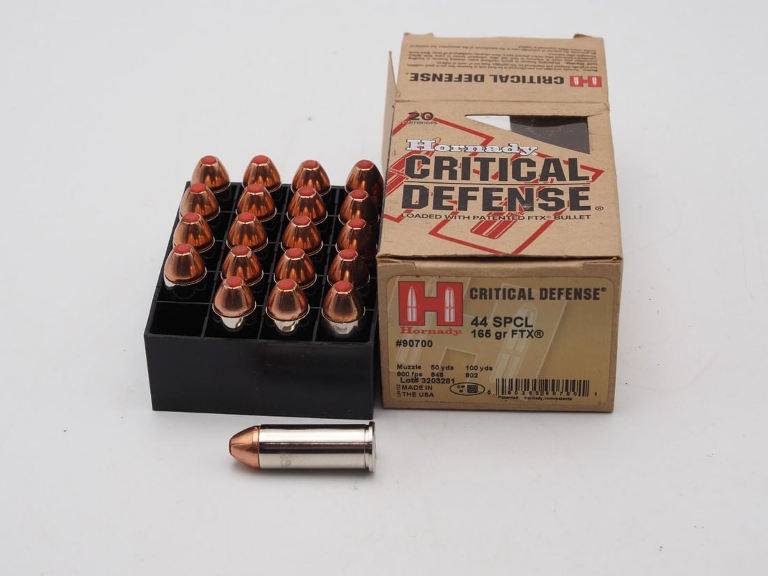 Box Hornady .44 Special Critical Defense Cartridges - 3