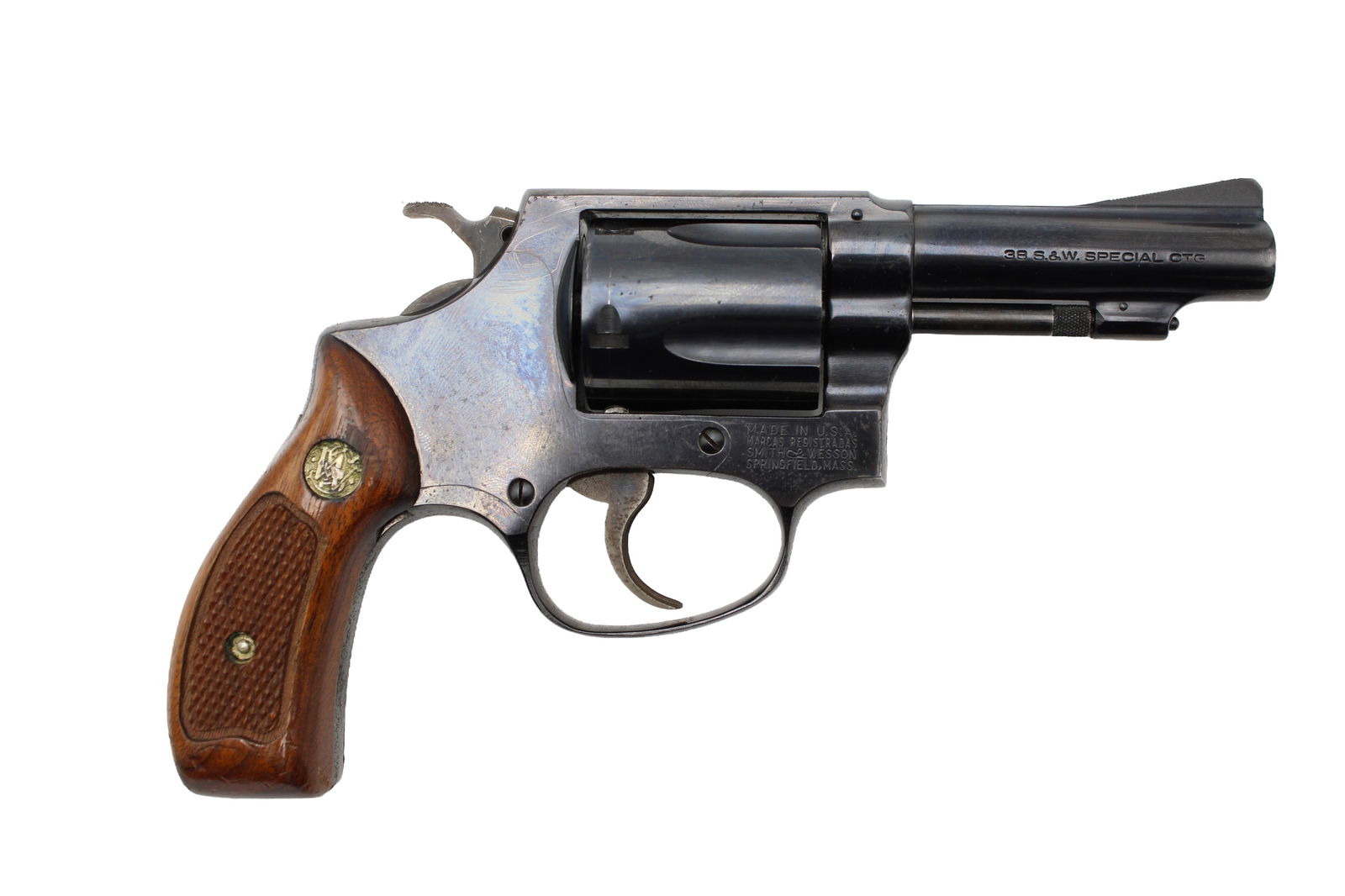 Smith & Wesson Model 36 Double Action Revolver - 2