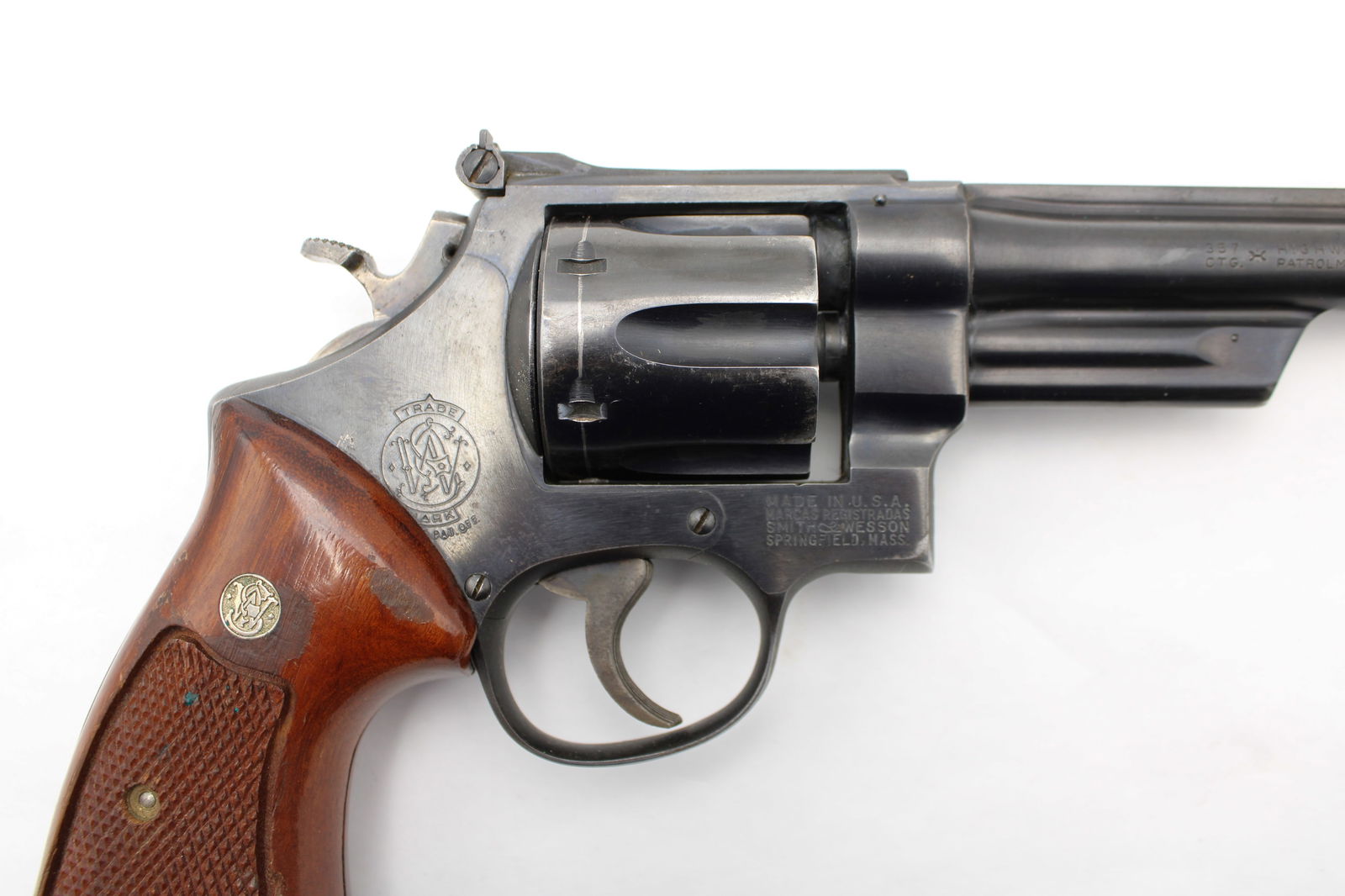 Smith & Wesson Model 28-2 Highway Patrolman Double Action Revolver - 6