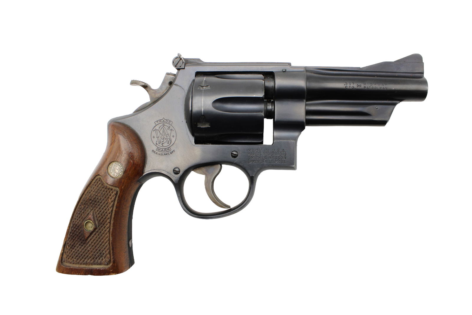 Smith & Wesson Model 28 Highway Patrolman Double Action Revolver - 2