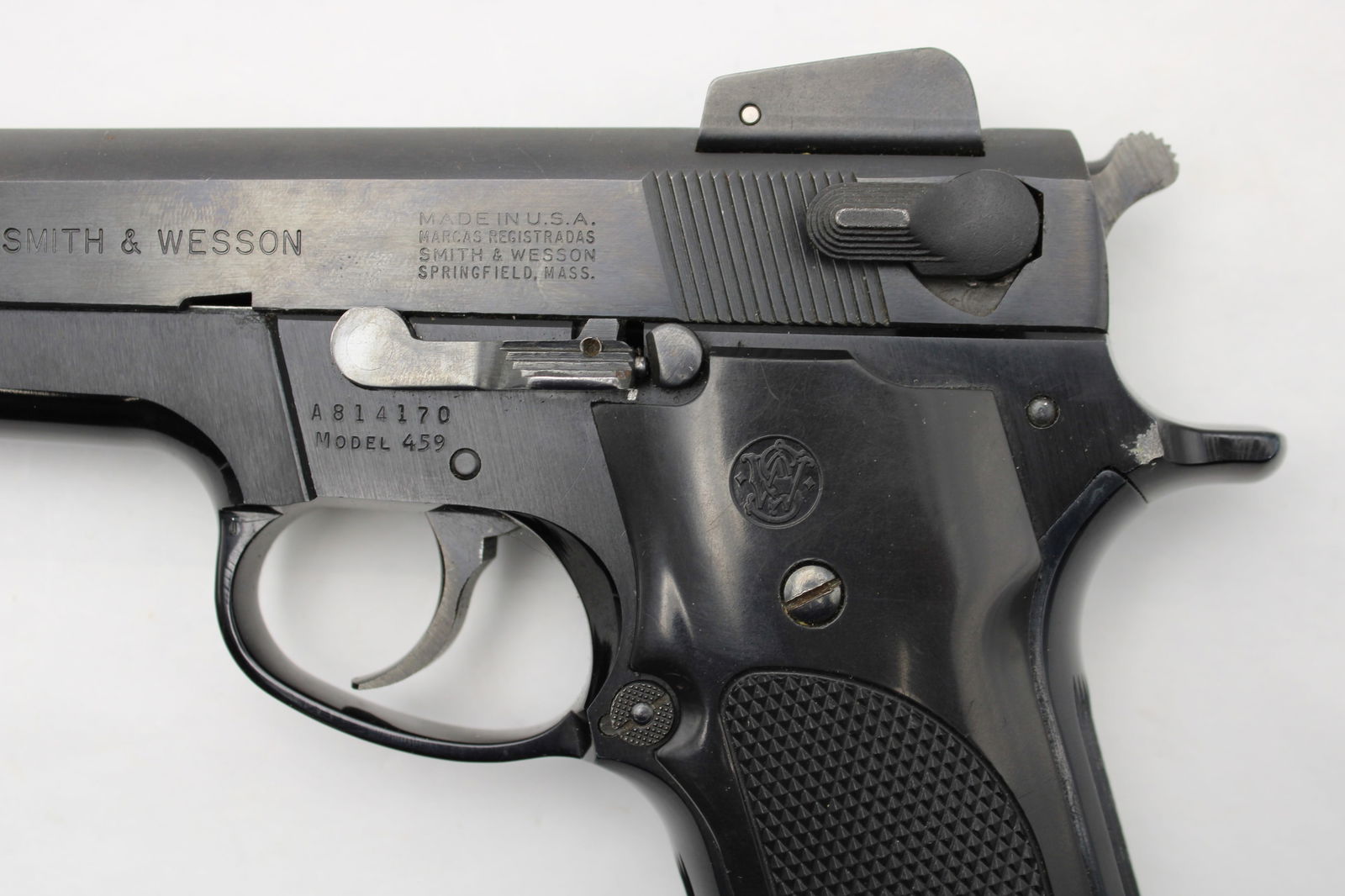 Smith & Wesson Model 459 Semi Automatic Pistol - 10