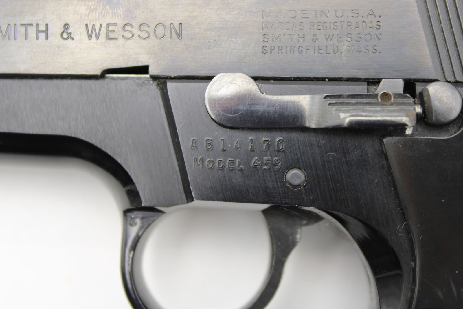 Smith & Wesson Model 459 Semi Automatic Pistol - 12
